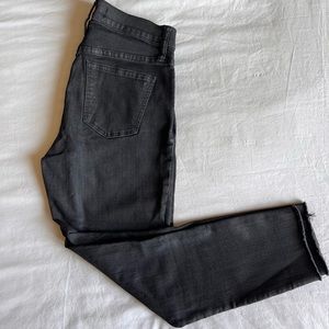 Madewell black skinny high rise jeans. Size 27